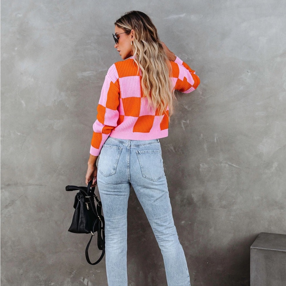 Checkered sweater - Picture 5 of 8